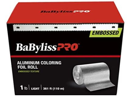 Aluminum Coloring Foil Roll Embossed / 1LB Light / 361ft (110 m)