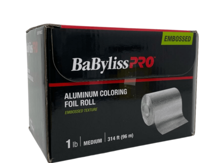 Aluminum Coloring Foil Roll Embossed Medium 1LB 314ft (96m)