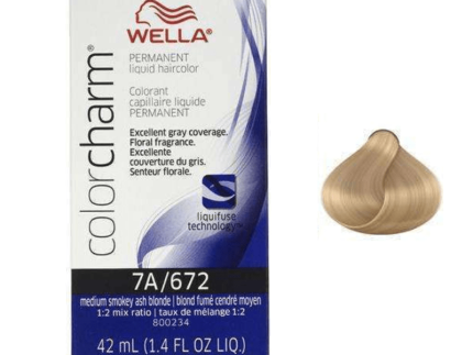 Color Charm 7A/672 Medium Smokey Ash Blonde 1.4oz