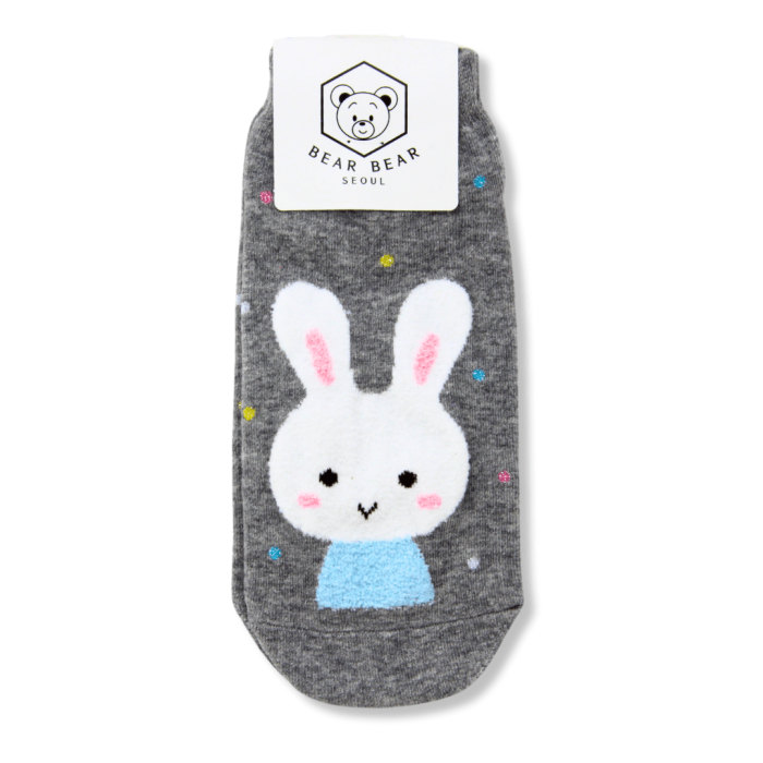 Cute Character Print Korean Ankle Socks