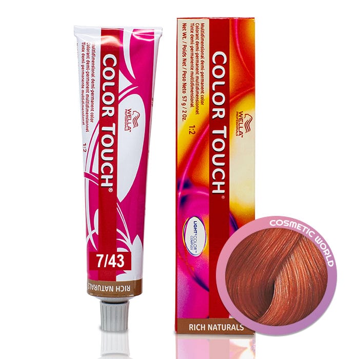 Color Touch 7/43 Medium Blonde/Red Gold