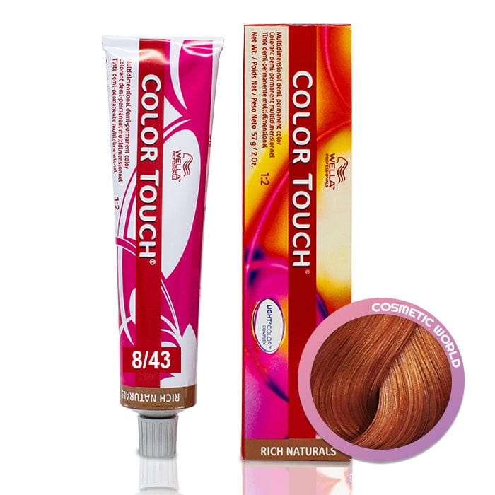 Color Touch 8/43 Light Blonde/Red Gold