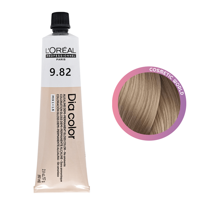 Dia Color 9.82 / 9MV Very Light Blonde Mocha Violet