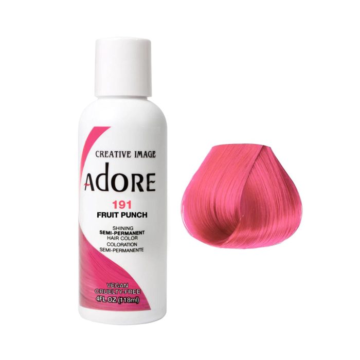 Fruit Punch 191 semi-permanent hair color