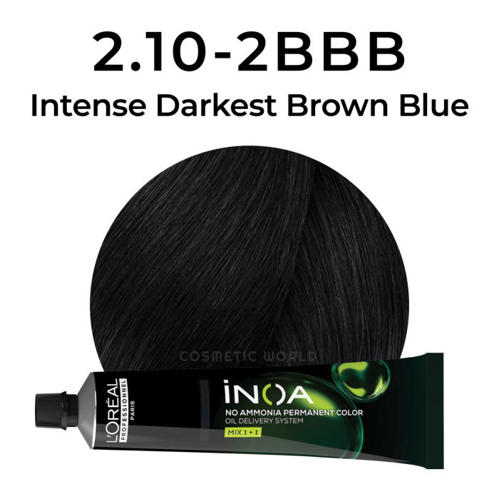iNOA 2.10/2BBB Intense Darkest Brown Blue