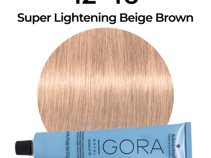 Igora Royal Highlifts 12-46 Super Lightening Beige Brown