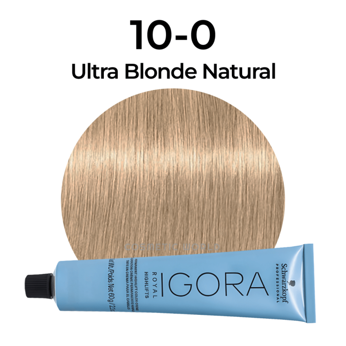 Igora Royal Highlifts 10-0 Ultra Blonde