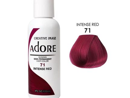 Intense Red 71 semi-permanent hair color