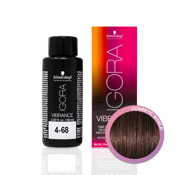 Igora Vibrance 4-68 Medium Brown Chocolate Red