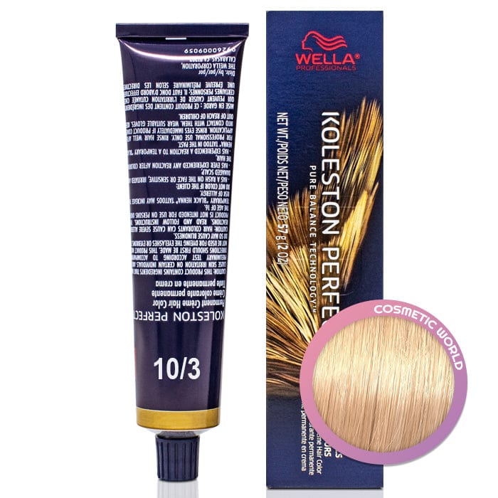 Koleston Perfect ME+ 10/3 Lightest Blonde/Gold