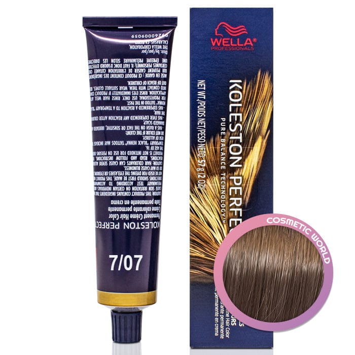 Koleston Perfect Me+ 7/07 Medium blonde/Natural brown 57g