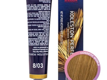 Koleston Perfect Me+ 8/03 Light Blonde/Natural Gold