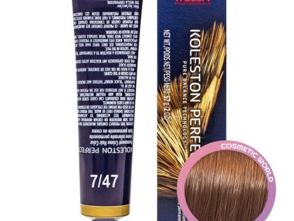 Koleston Perfect ME+ 7/47 Medium Blonde/Red Brown