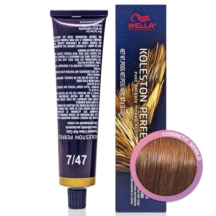 Koleston Perfect ME+ 7/47 Medium Blonde/Red Brown
