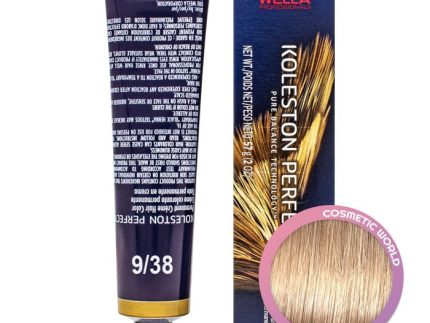 Koleston Perfect Me+ 9/38 Very Light Blonde/Gold Pearl