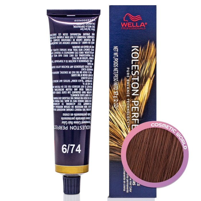 Koleston Perfect Me+ 6/74 Dark Blonde/Brown Red