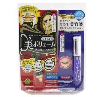 Kiss Me Volume Control Mascara & Watering Eyelash Serum Set