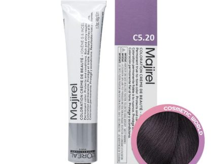 Majirel C5.20/5VVV Carmilane DM5 Intense Light Burgundy Brown 50ml