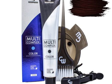 Multi Complex Color 6.5 Mahogany Dark Blond