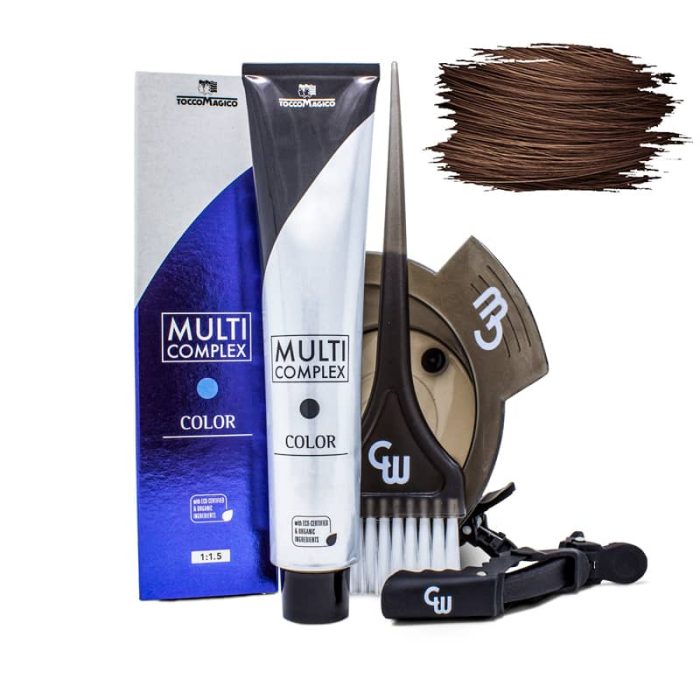 Multi Complex Color 6.34 Golden Copper Dark Blonde