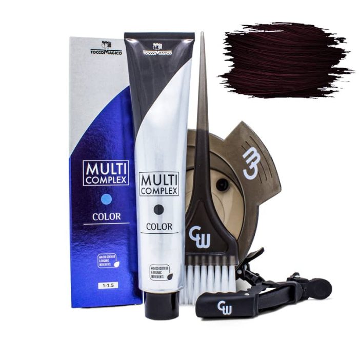 Multi Complex Color 6.76 Cherry Purple