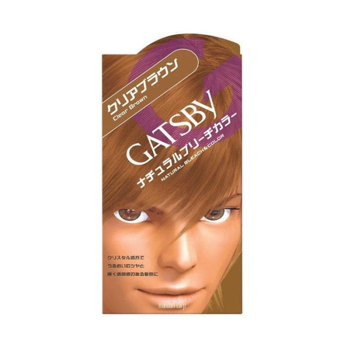 Natural Bleach & Color - Clear Brown