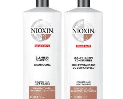 Nioxin 3 Colored Hair Light Thinning Shampoo & Conditioner Duo Set