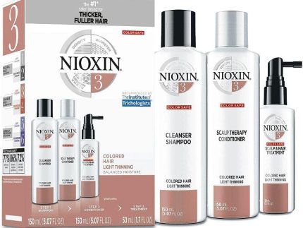 Nioxin 3 Colored Hair Light Thinning Starter Kit