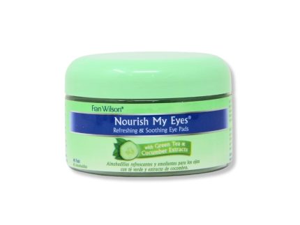 Nourish My Eyes Refreshing Eye Pads - Green Tea & Cucumber Extract