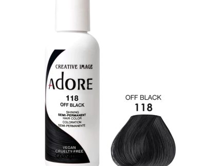 Off Black 118 semi-permanent hair color
