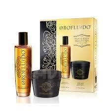 Orofluido Hair & Body Beauty Set Beauty Elixir 3.38oz and Body Cream 5.9oz