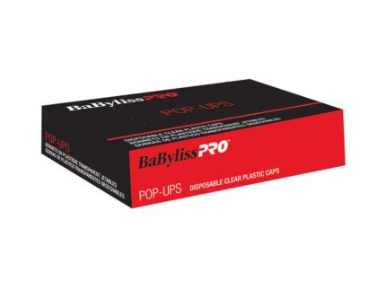 POP-UPS Disposable Clear Plastic Caps