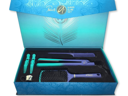 Peacock Super Glam Hair Styling Set