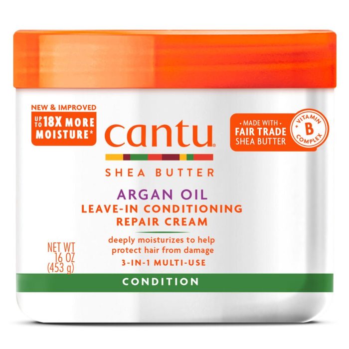 Shea Butter Argan Oil Leave-in Conditioning Repair Cream