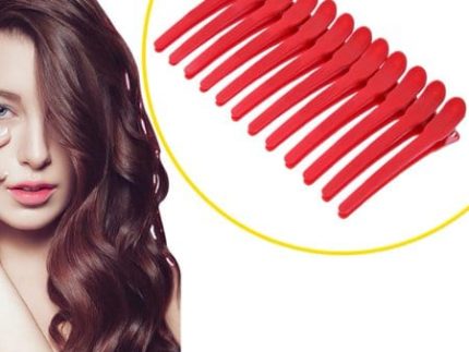 Sectioning hair clips 10cm / 3.93 - 12 pieces