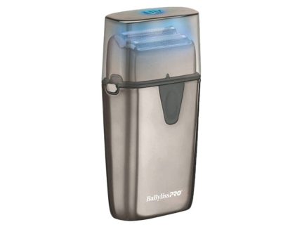 UV-Disinfecting Metal Double-Foil Shaver